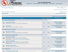 Tablet Screenshot of forum.abandonware.org
